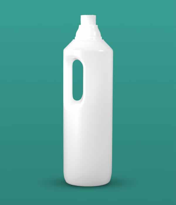 Plastiqua | Matt White HDPE bottle