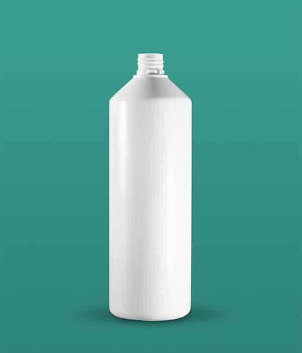 Plastiqua | Matt White HDPE bottle