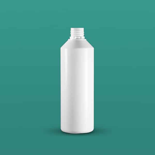 Plastiqua | Matt White HDPE bottle