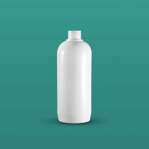 Plastiqua | Matt White HDPE bottle