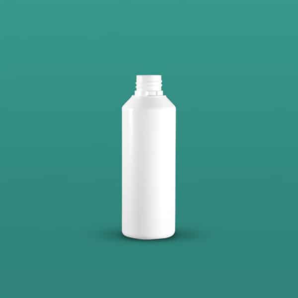 Plastiqua | Matt White HDPE bottle